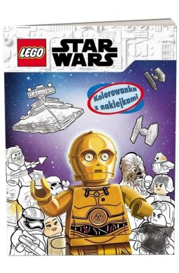 LEGO Star Wars. Kolorowanka z naklejkami