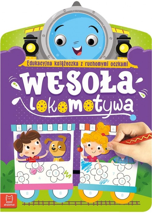 Wesoła lokomotywa. Edukacyjna książeczka