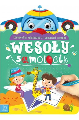 Wesoły samolocik. Edukacyjna książeczka