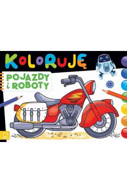 Koloruję pojazdy i roboty