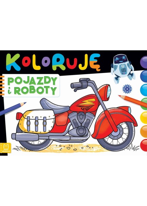 Koloruję pojazdy i roboty