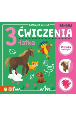 Edulatki. Ćwiczenia 3-latka