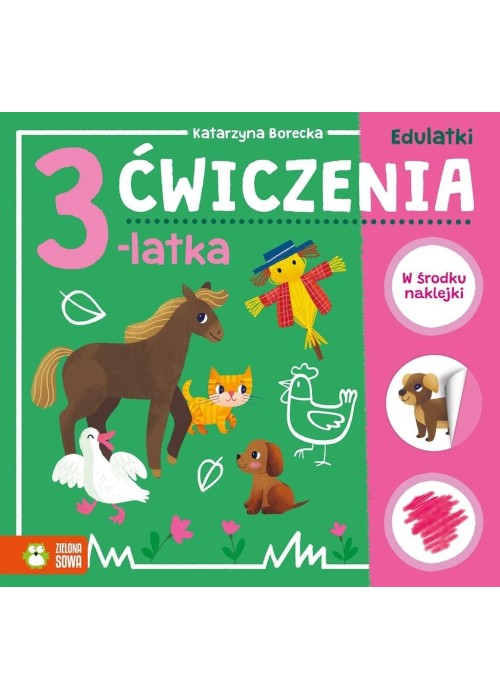 Edulatki. Ćwiczenia 3-latka