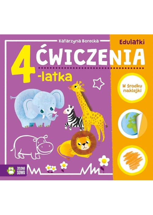 Edulatki. Ćwiczenia 4-latka