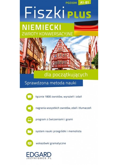 Niemiecki Fiszki PLUS Zwroty dla początkujących