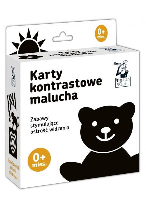 Kapitan Nauka. Karty kontrastowe malucha