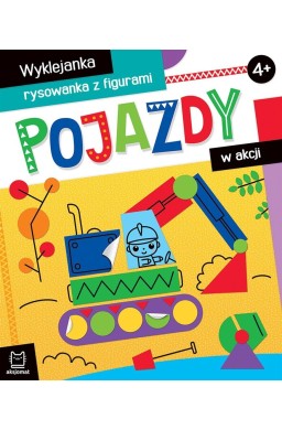 Wyklejanka, rysowanka. Pojazdy w akcji