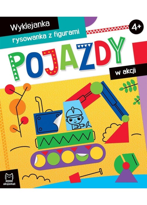 Wyklejanka, rysowanka. Pojazdy w akcji