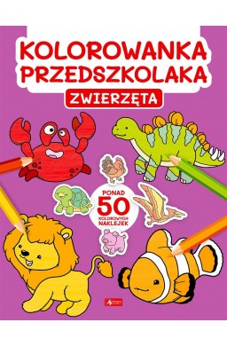 Kolorowanka przedszkolaka. Zwierzęta