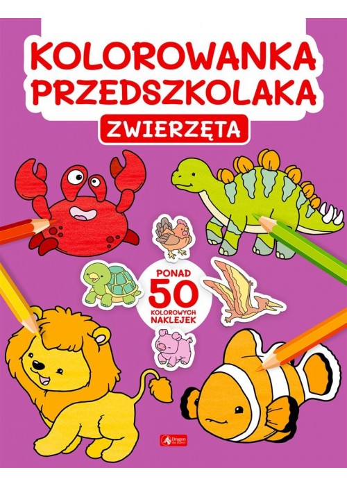 Kolorowanka przedszkolaka. Zwierzęta