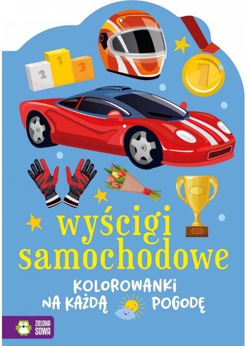 Kolorowanki na każdą pogodę. Wyścigi samochodowe