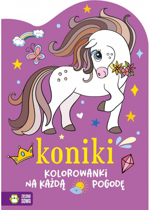 Kolorowanki na każdą pogodę. Koniki