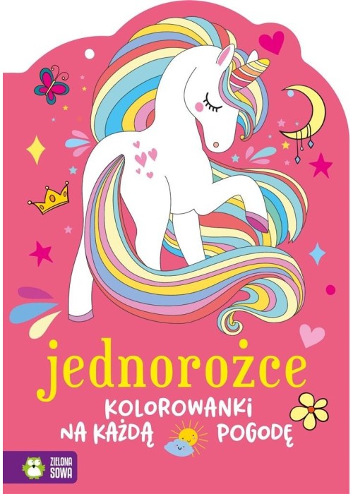 Kolorowanki na każdą pogodę. Jednorożce