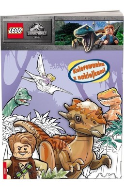 LEGO(R) Jurassic World. Kolorowanka z naklejkami