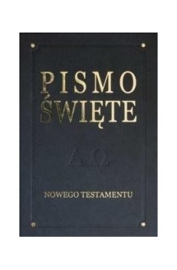 Pismo Święte Nowego Testamentu - De Luxe, grafit