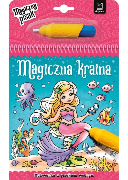 Magiczna kraina. Malowanka z pisakiem wodnym