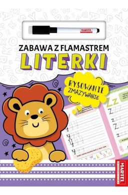 Zabawa z flamastrem. Literki