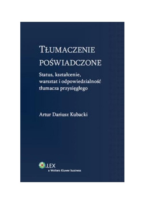 Tłumaczenie poświadczone