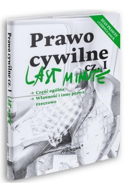 Last Minute. Prawo cywilne cz.1 1.06.2022