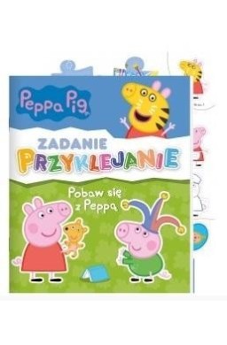 Świnka Peppa. Zadanie przyklejanie. Pobaw się z...