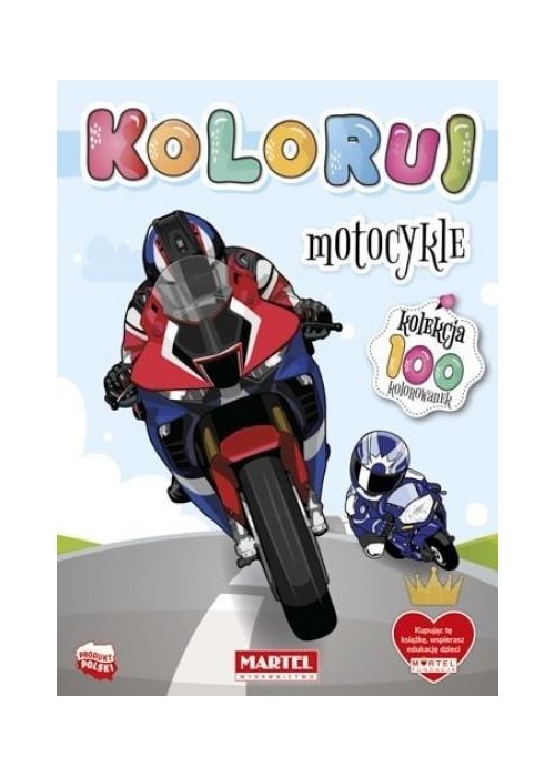 Kolekcja Koloruj - Motocykle