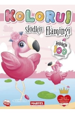 Kolekcja Koloruj - Słodkie flamingi