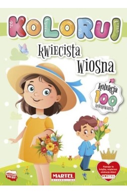 Koloruj. Kwiecista wiosna