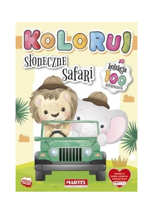 Koloruj. Słoneczne safari