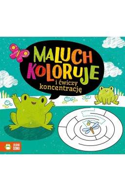 Maluch koloruje i ćwiczy koncentrację