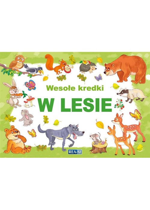 Wesołe kredki. W lesie