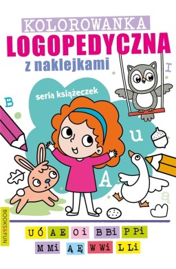 Kolorowanka logopedyczna z naklejkami 1