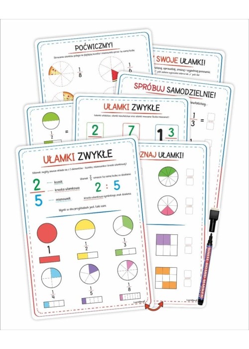 Karty pracy - Ułami zwykłe 4szt