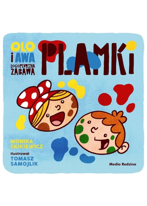 Olo i Awa. Logopedyczna zabawa. Plamki