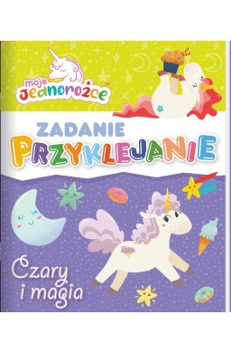 Zadanie Przyklejanie. Moje Jednorożce