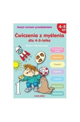 Ćwiczenia z myślenia dla 4-5-latka