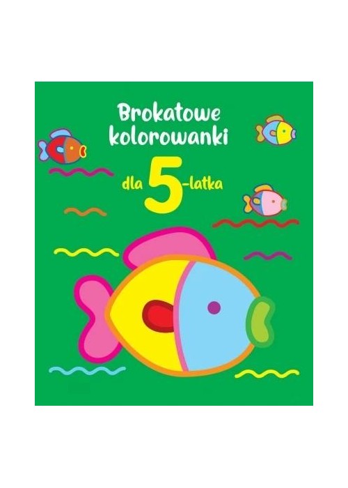 Brokatowe kolorowanki dla 5-latka