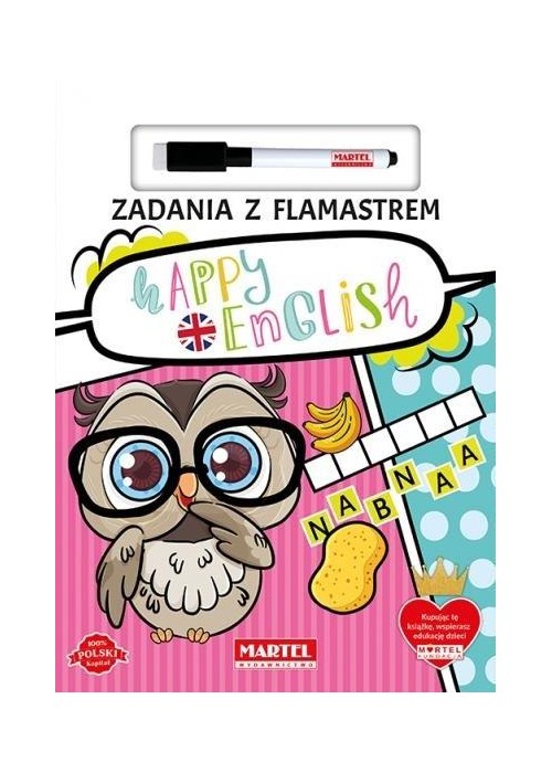 Zadania z flamastrem. Happy English