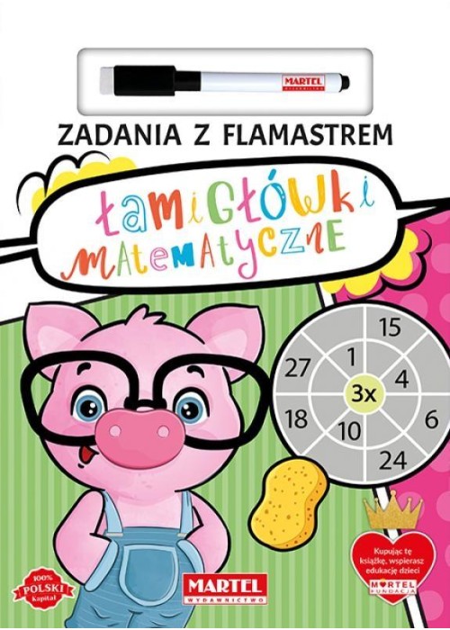 Zadania z flamastrem. Łamigłówki matematyczne