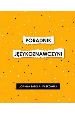 Poradnik językoznawczyni