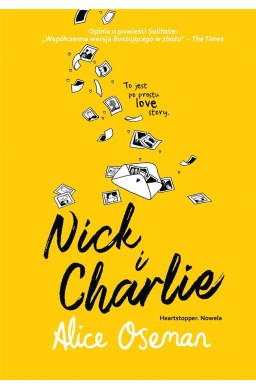 Nick i Charlie. Heartstopper. Nowela