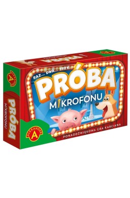 Próba mikrofonu ALEX