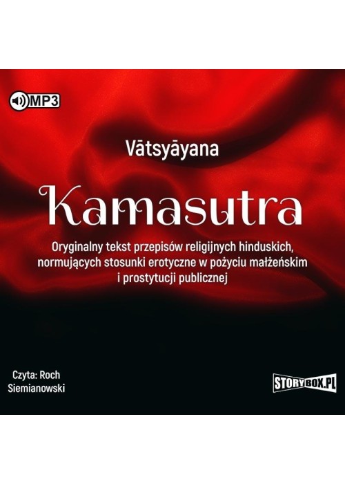 Kamasutra. Oryginalny tekst przepisów.. audiobook