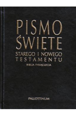 Biblia Tysiąclecia - format oazowy, ekoskóra