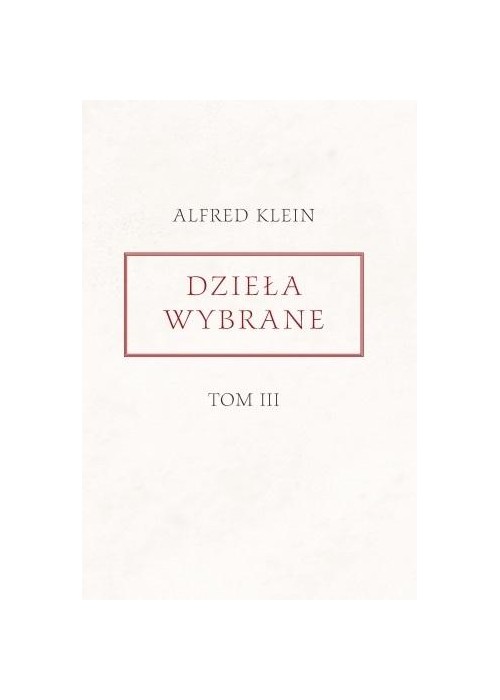 Dzieła wybrane T.3