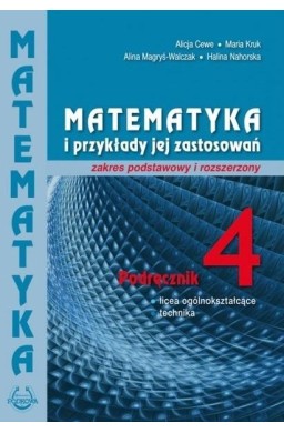 Matematyka i przykłady zast. 4 LO podręcznik ZPiR