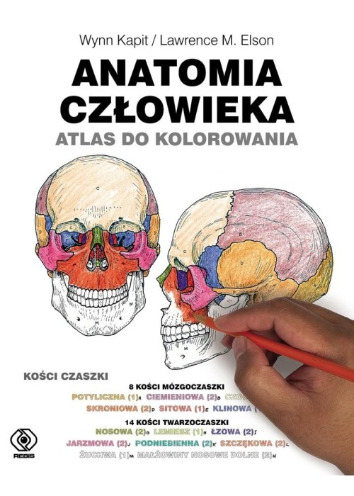 Anatomia człowieka. Atlas do kolorowania