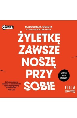 Żyletkę zawsze noszę przy sobie audiobook