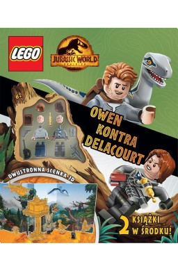 Lego Jurassic World. Owen kontra Delacourt