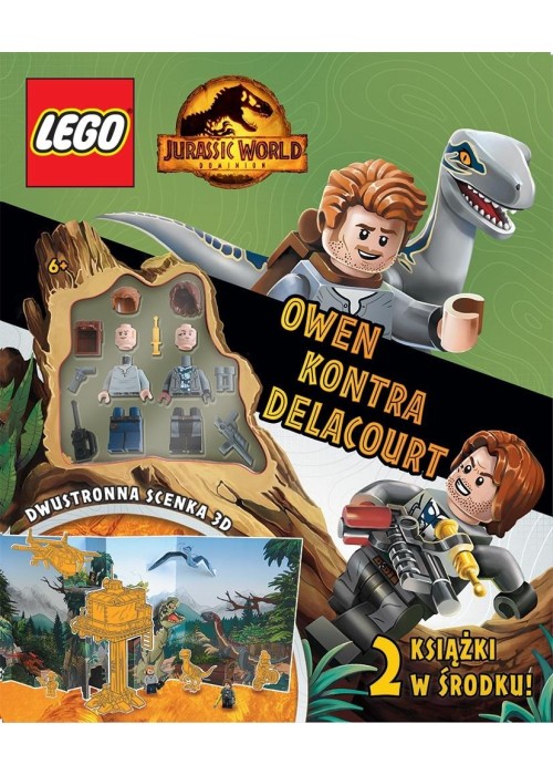 Lego Jurassic World. Owen kontra Delacourt