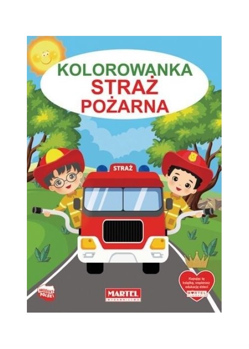 Kolorowanka Straż pożarna